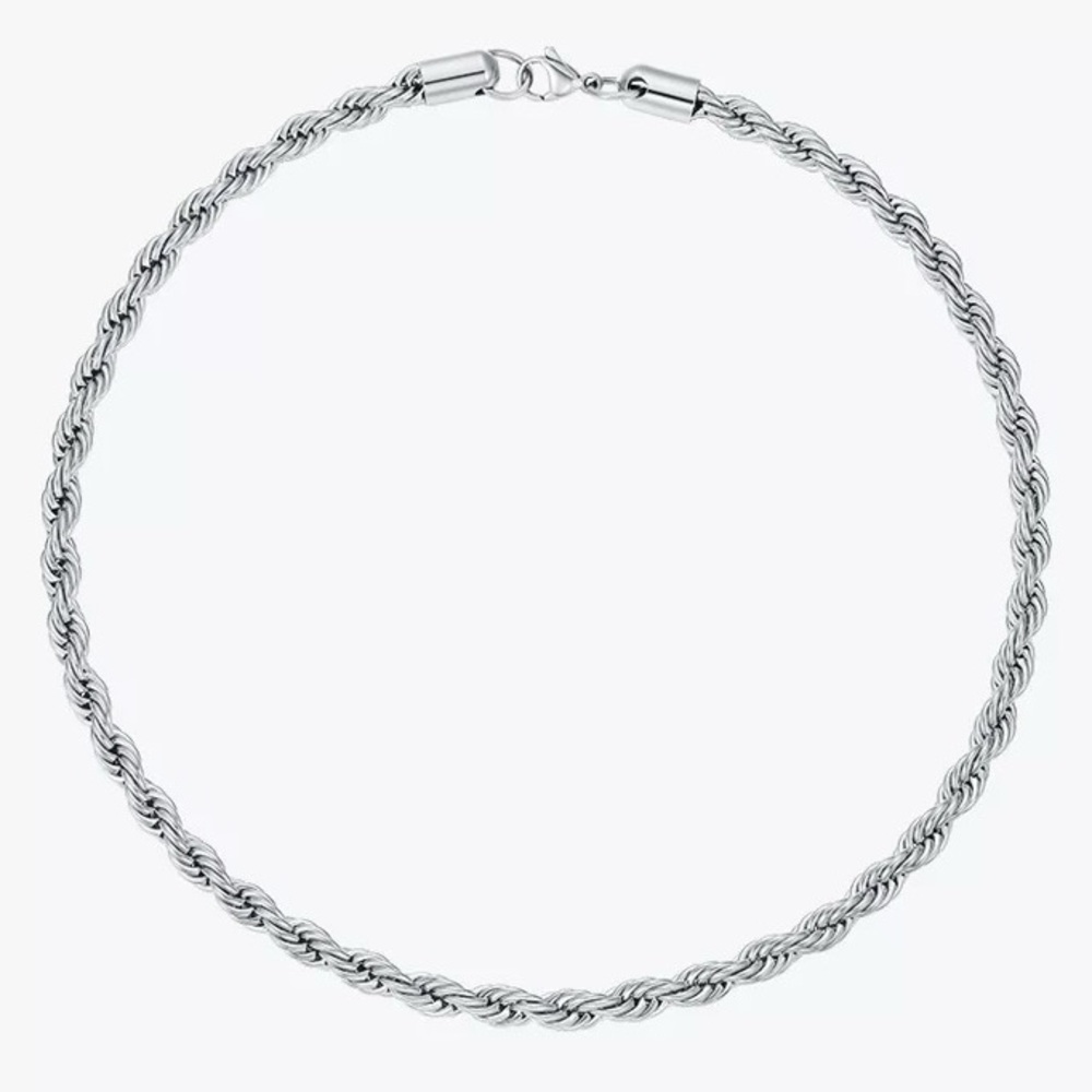 Re-stocked 6mm Rope Chain necklace - Picture 6 of 6